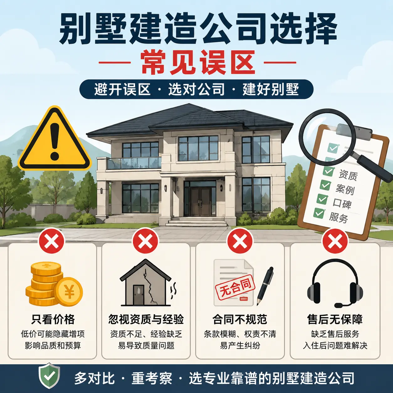 印江 别墅建造公司推荐：了解市场行情与服务内容