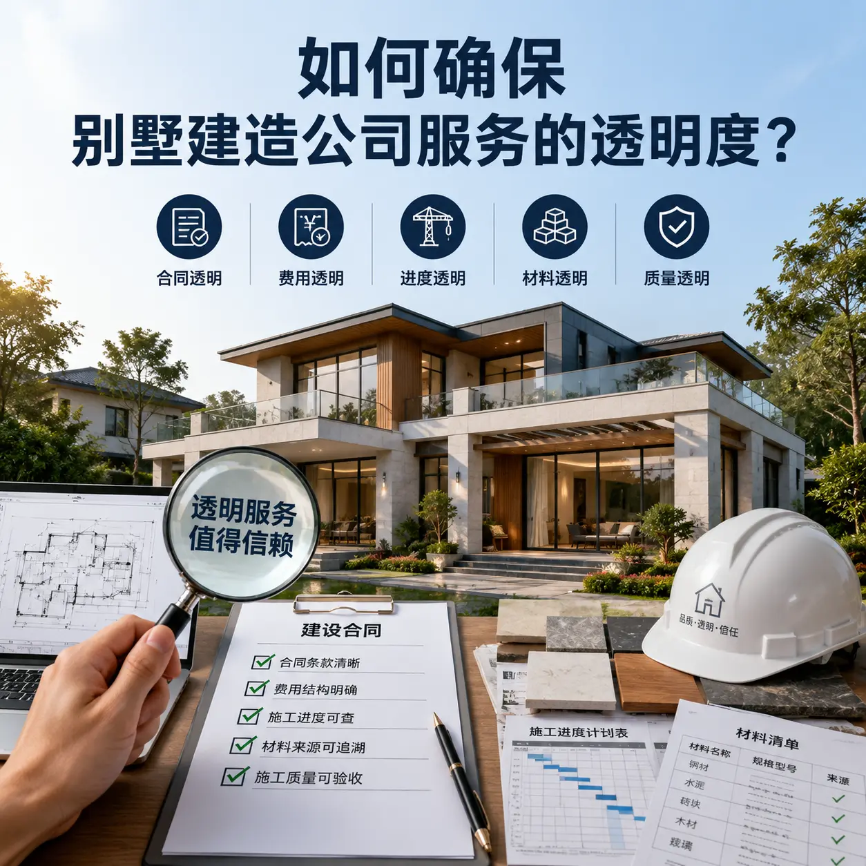 在 印江 如何确保别墅建造公司服务的透明度?