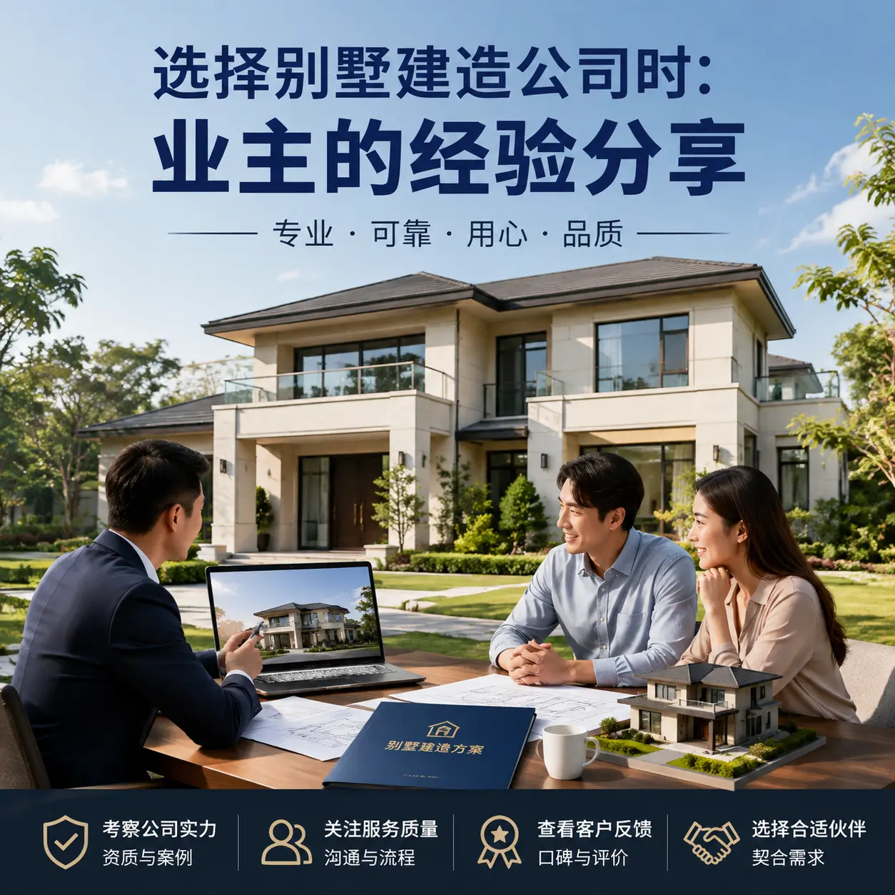 选择别墅建造公司时： 印江 业主的经验分享