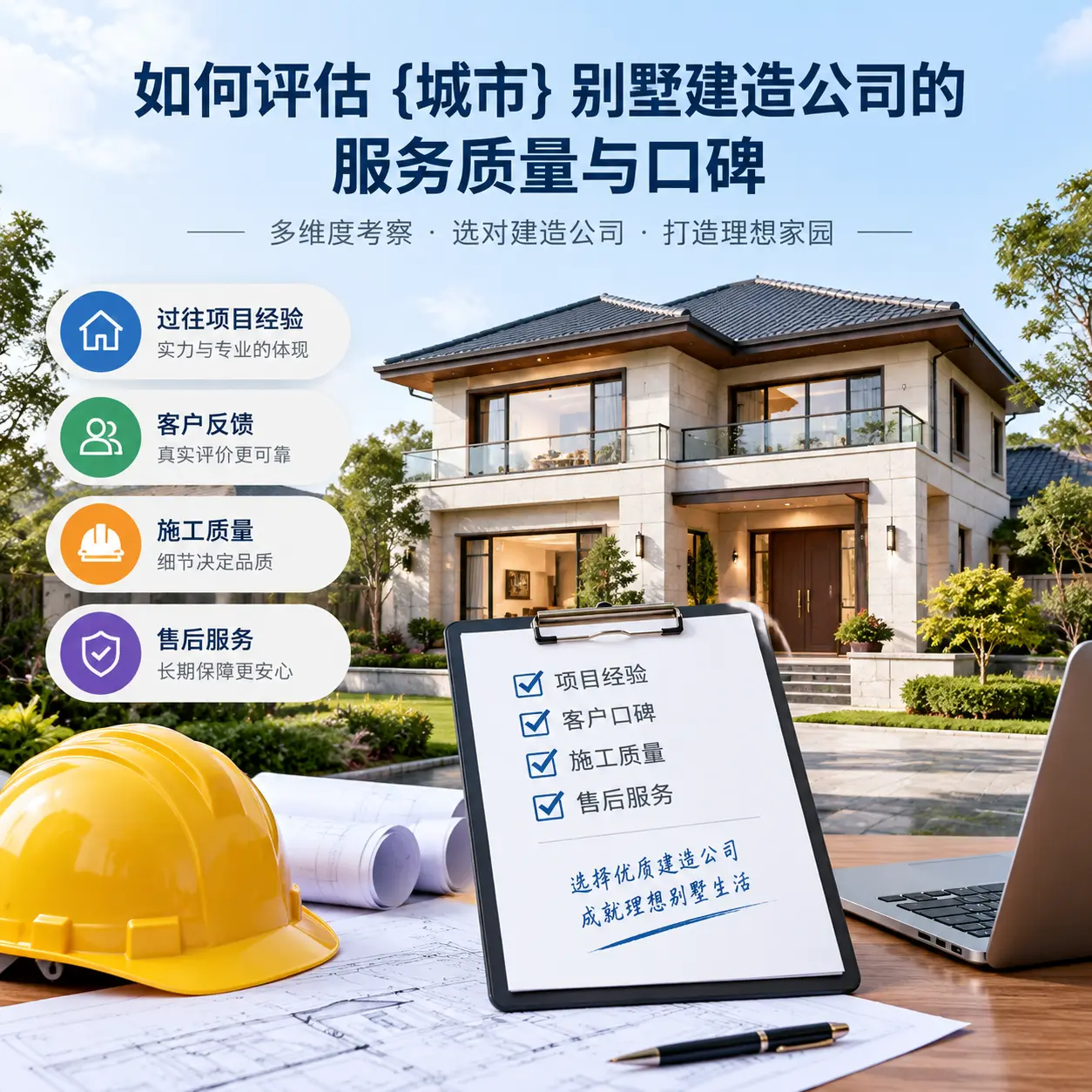 如何评估 印江 别墅建造公司的服务质量与口碑