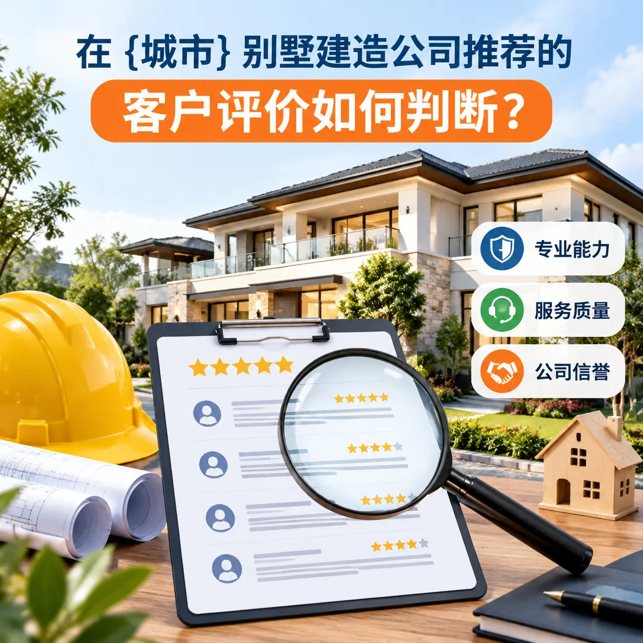 在 印江 别墅建造公司推荐的客户评价如何判断?