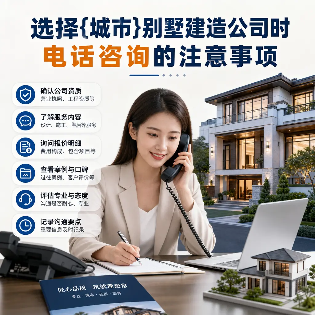 选择印江别墅建造公司时，电话咨询的注意事项