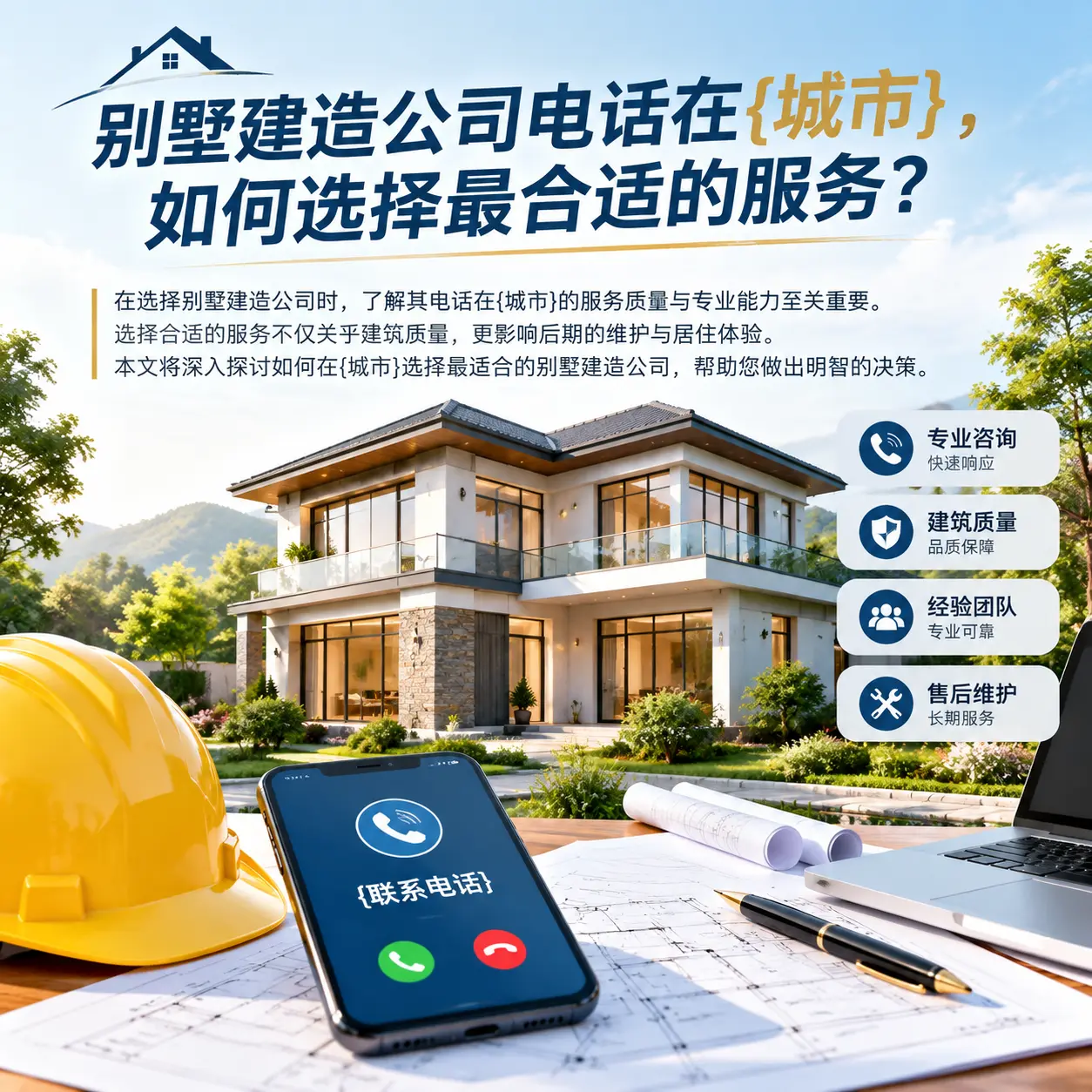 别墅建造公司电话在印江，如何选择最合适的服务？