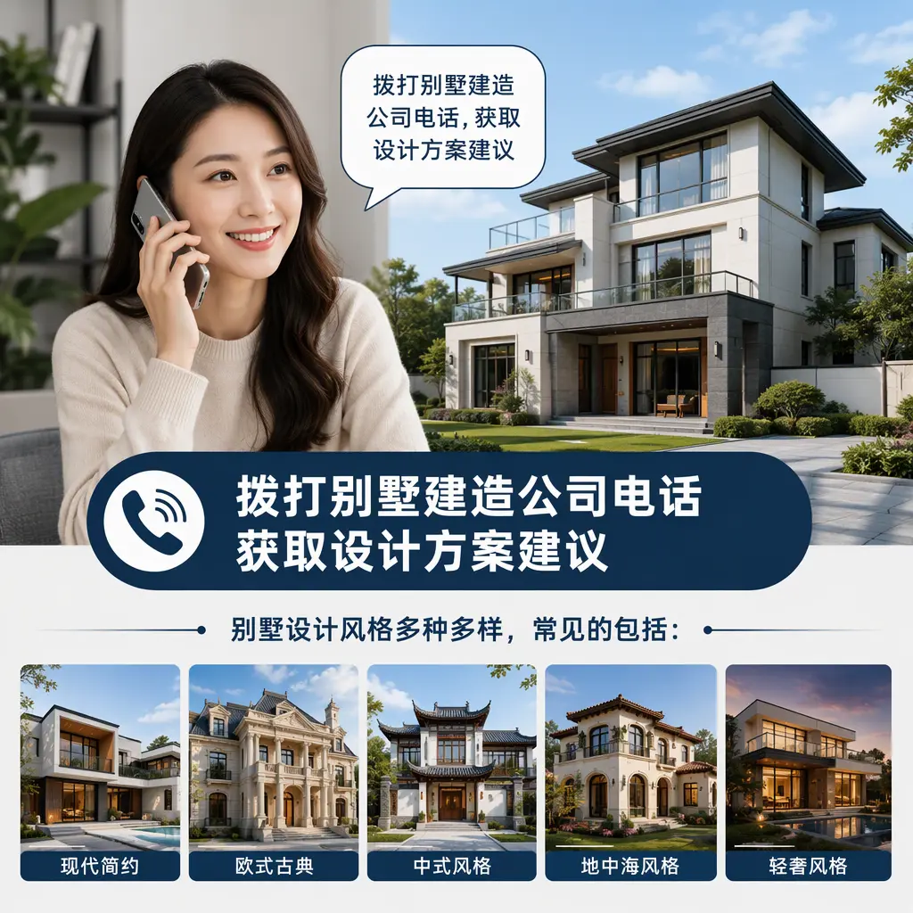 拨打印江别墅建造公司电话,获取设计方案建议
