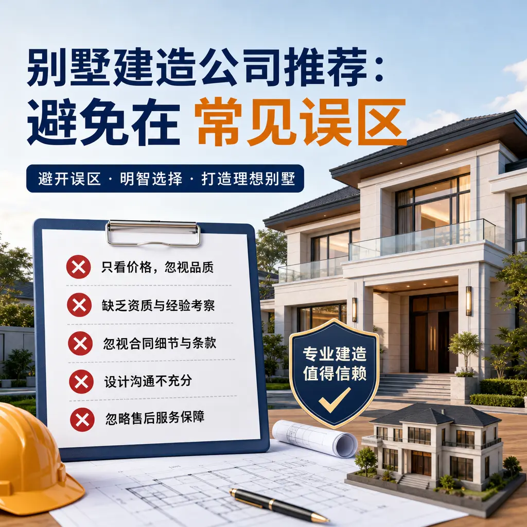 别墅建造公司推荐：避免在 印江 的常见误区