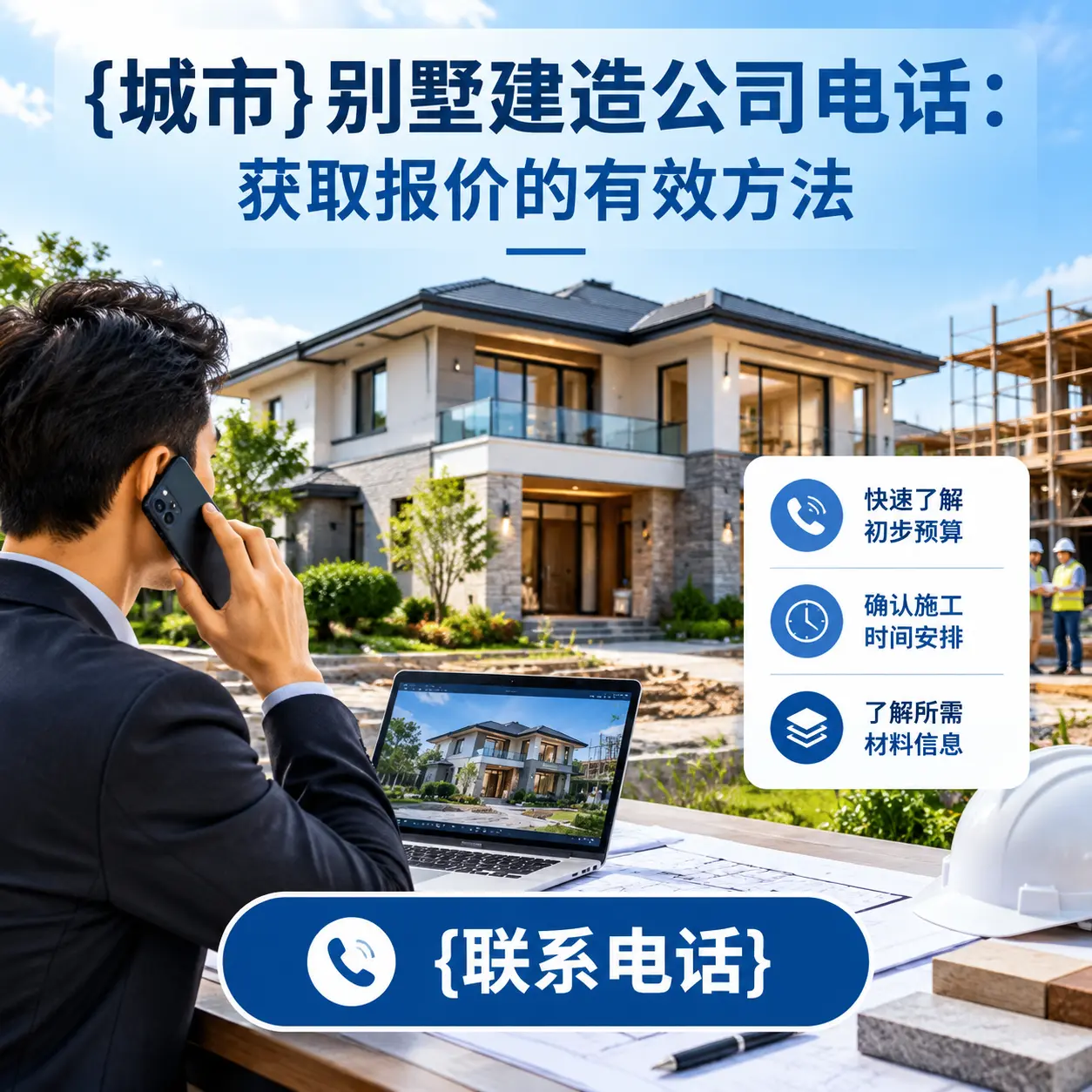 印江别墅建造公司电话:获取报价的有效方法